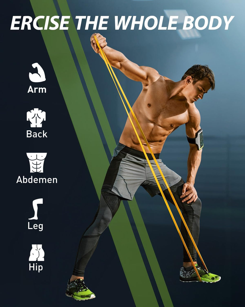 Anti-Snap Workout Bands