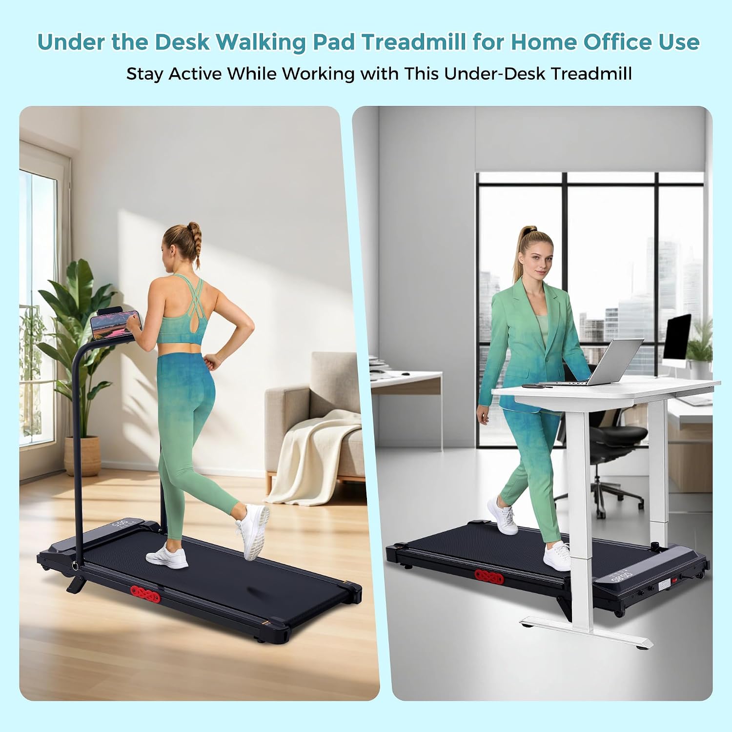 Compact Home Treadmill for Women