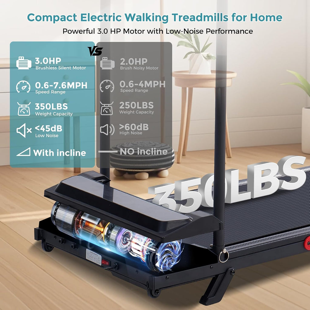 Compact Home Treadmill for Women