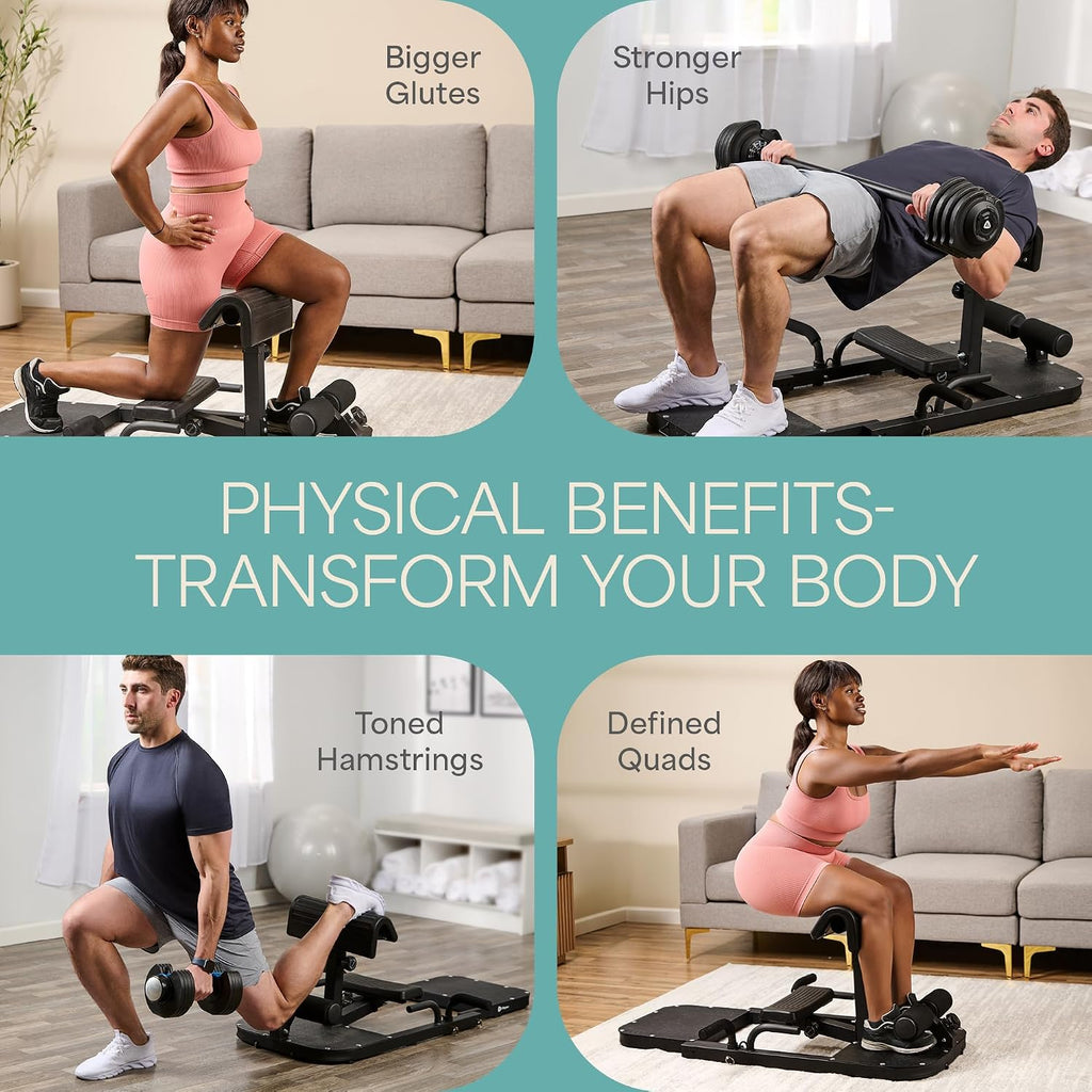 Foldable Home Glute Thrust Bench